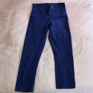 Blue Lululemon Leggings